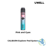 Uwell Caliburn Explorer 1000mAh Dual Coil Pod System Starter Kit With 4ML Refillable Pod