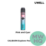 Uwell Caliburn Explorer 1000mAh Dual Coil Pod System Starter Kit With 4ML Refillable Pod