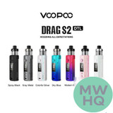 VooPoo Drag S2 60W 2500mAh Pod System Starter Kit With Refillable 5ML PnP X Pod Tank