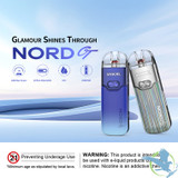 SMOK Nord GT 2500mAh Pod System Starter Kit With 5ML Refillable Pod