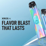 Vaporesso XROS 4 1000mAh Pod System Starter Kit With 2 x 3ML XROS Series Mesh Pod