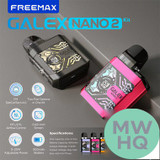 Freemax Galex Nano 2 900mAh Pod System Starter Kit With Refillable 2ML Galex Pod & 3ML Galex V2 Pod