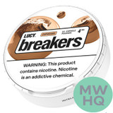 Lucy Breakers Slim Format Intelligent Nicotine Capsule Pouches - 15 Pouches Per Can - Pack of 5 Cans