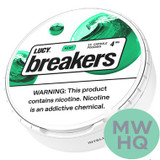 Lucy Breakers Slim Format Intelligent Nicotine Capsule Pouches - 15 Pouches Per Can - Pack of 5 Cans