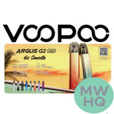 VooPoo Argus G2 Mini 1200mAh Pod System Starter Kit With Refillable 3ML Argus Top Fill Cartridge Pod