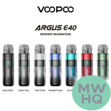 VooPoo Argus E40 1800mAh Pod System Starter Kit With 2 x 4.5ML Refillable Cartridge