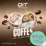 QIT Enhanced Flavor Burst Tobacco-Free Nicotine Pouches - 20 Pouches Per Can - Pack of 5 Cans