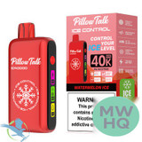 Pillow Talk Ice Control IC40000 Puffs 20ML Disposable Device With Touch To Adjust Ice Level & LED Screen - Display of 5 - TEXAS COMPLIANT