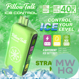 Pillow Talk Ice Control IC40000 Puffs 20ML Disposable Device With Touch To Adjust Ice Level & LED Screen - Display of 5 - TEXAS COMPLIANT