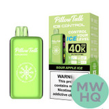 Pillow Talk Ice Control IC40000 Puffs 20ML Disposable Device With Touch To Adjust Ice Level & LED Screen - Display of 5 - TEXAS COMPLIANT