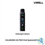 Uwell Caliburn G3 Pro 1000mAh Pod System Starter Kit With 3 x Refillable 2.5ML Caliburn G3 Integrated Coil Cartridge Pod