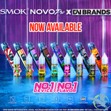 SMOK NOVO PRO 1300mAh Pod System Starter Kit With 2 x Refillable 3ML NOVO Pod & 10ML 50mg Salt Nicotine E-Liquid Bottle
