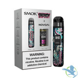 SMOK NOVO PRO 1300mAh Pod System Starter Kit With 2 x Refillable 3ML NOVO Pod & 10ML 50mg Salt Nicotine E-Liquid Bottle