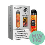 SMOK NOVO PRO 1300mAh Pod System Starter Kit With 2 x Refillable 3ML NOVO Pod & 10ML 50mg Salt Nicotine E-Liquid Bottle
