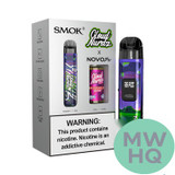 SMOK NOVO PRO 1300mAh Pod System Starter Kit With 2 x Refillable 3ML NOVO Pod & 10ML 50mg Salt Nicotine E-Liquid Bottle