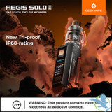 GeekVape Aegis Solo III 100W Built-In 3000mAh Starter Kit With 5.5ML GeekVape Z Sub-Ohm 2021 Tank