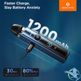 GeekVape Wenax Q Pro 1200mAh Pod System Starter Kit With 2 x 2ML Refillable GeekVape Q Cartridge