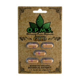O.P.M.S. 650MG Mitragyna Speciosa Botanical Extract Kratom Capsules - 5ct
