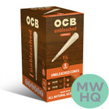 OCB Unbleached Pre-Rolled Cones (MSRP $3.99 Each)