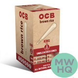 OCB Unbleached Pre-Rolled Cones (MSRP $3.99 Each)