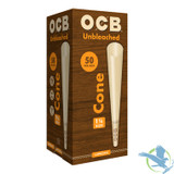 OCB Unbleached Pre-Rolled Cones Tower (MSRP $13.99 - $24.99)