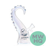 Dragon Glass Tentacle Water Pipe With Inline Perc - 120 Grams - 5.5 Inches - Assorted Colors [DGE-447] (MSRP $36.82)