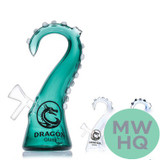 Dragon Glass Tentacle Water Pipe With Inline Perc - 120 Grams - 5.5 Inches - Assorted Colors [DGE-447] (MSRP $36.82)