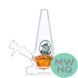 Dragon Glass Pumpkin Insert Cone Shape Water Pipe - 230 Grams - 6 Inches - Assorted Colors [DGE-466] (MSRP $30.00)