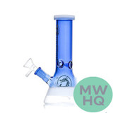Dragon Glass Beaker Bong Water Pipe With Diffused Downstem & Ice Catcher - 295 Grams - 9 Inches - Assorted Colors [DGE-484] (MSRP $21.00)