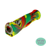 EYCE Proteck Glass Steam Roller Hand Pipe - Assorted Colors - Display of 6 (MSRP $40.00 Each)