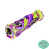 EYCE Proteck Glass Steam Roller Hand Pipe - Assorted Colors - Display of 6 (MSRP $40.00 Each)