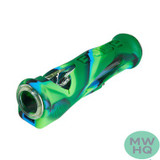 EYCE Proteck Glass Steam Roller Hand Pipe - Assorted Colors - Display of 6 (MSRP $40.00 Each)