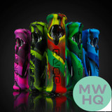EYCE Proteck Glass Steam Roller Hand Pipe - Assorted Colors - Display of 6 (MSRP $40.00 Each)