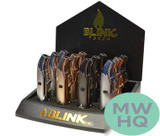 Blink Deco GLOSSY Single Flame Torch - Display of 12 (MSRP $15.00 Each)