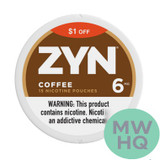 ZYN Nicotine Pouches - 15 Pouches Per Can - Display of 5 Cans (MSRP $5.00 Each)
