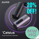 AUXO Celsius 1000mAh Dual Use Smart Vaporizer Kit (MSRP $249.00)