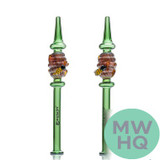 Dragon Platinum Nectar Collector With 14MM Male Titanium Tip - 200MM - Assorted Colors [PNC-008] (MSRP $20.00)