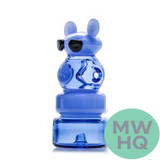 Shadow Glass Cartoon Bear With Sunglasses Hand Pipe - 64 Grams - 4 Inches - Assorted Colors [SGH-054] (MSRP $18.00)