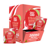 ONLY CBD Gummies 200MG - 2ct Pack - Display of 25 Packs (MSRP $5.99 Each)