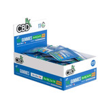 CBDfx Delta 9 THC Gummies 25MG CBD / 5MG THC - 1ct Pouch - Display of 50 Pouches