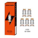 GeekVape B Series Boost Version Replacement Coils - Pack of 5 - B0.2 ohm Mesh (50-58W )