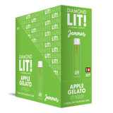 Diamond LIT! Jammer THC Diamond Disposable Vape 1G - Display of 5 - Apple Gelato (Hybrid)