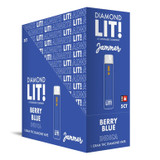 Diamond LIT! Jammer THC Diamond Disposable Vape 1G - Display of 5 - Berry Blue (Indica)
