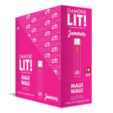 Diamond LIT! Jammer THC Diamond Disposable Vape 1G - Display of 5 - Maui Waui (Sativa)