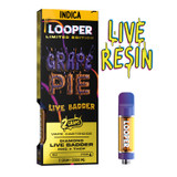 Looper Limited Edition Delta Diamond Live Badder + HHC + THCP Vape Cartridge 2G - Display of 5 (MSRP $25.99 Each)