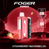 Foger Switch Pro Kit 30K Puffs 19ML Nixodine Disposable Device & Power Bank - Display of 5 - Strawberry Ice