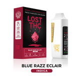 LOST THC Diamond + Liquid Diamonds + THCP + THCA Flawless VVS Blend Disposable Device 3G - Display of 5 - Blue Razz Eclair (Indica)