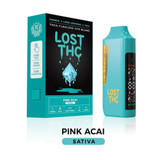 LOST THC Diamond + Liquid Diamonds + THCP + THCA Flawless VVS Blend Disposable Device 3G - Display of 5 - Pink Acai (Sativa)