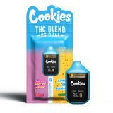 Cookies All-In-One Blend D8 + CBD + THC-B + THC-P Dual Chamber Disposable Vape 2G - Display of 5 - Triple Scoop (Indica)/Apples & Bananas (Sativa)