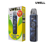 Uwell CALIBURN G5 1600mAh Pod System Starter Kit With 3 x 3ML Refillable CALIBURN GPP Cartridge Pod - Navy Ripples